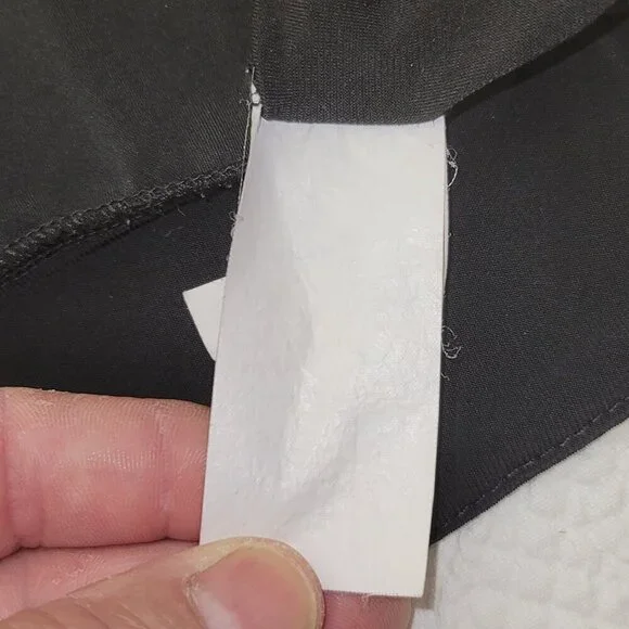 738. Blu Sage Shrug Top Black Sz XL - Picture 7 of 9